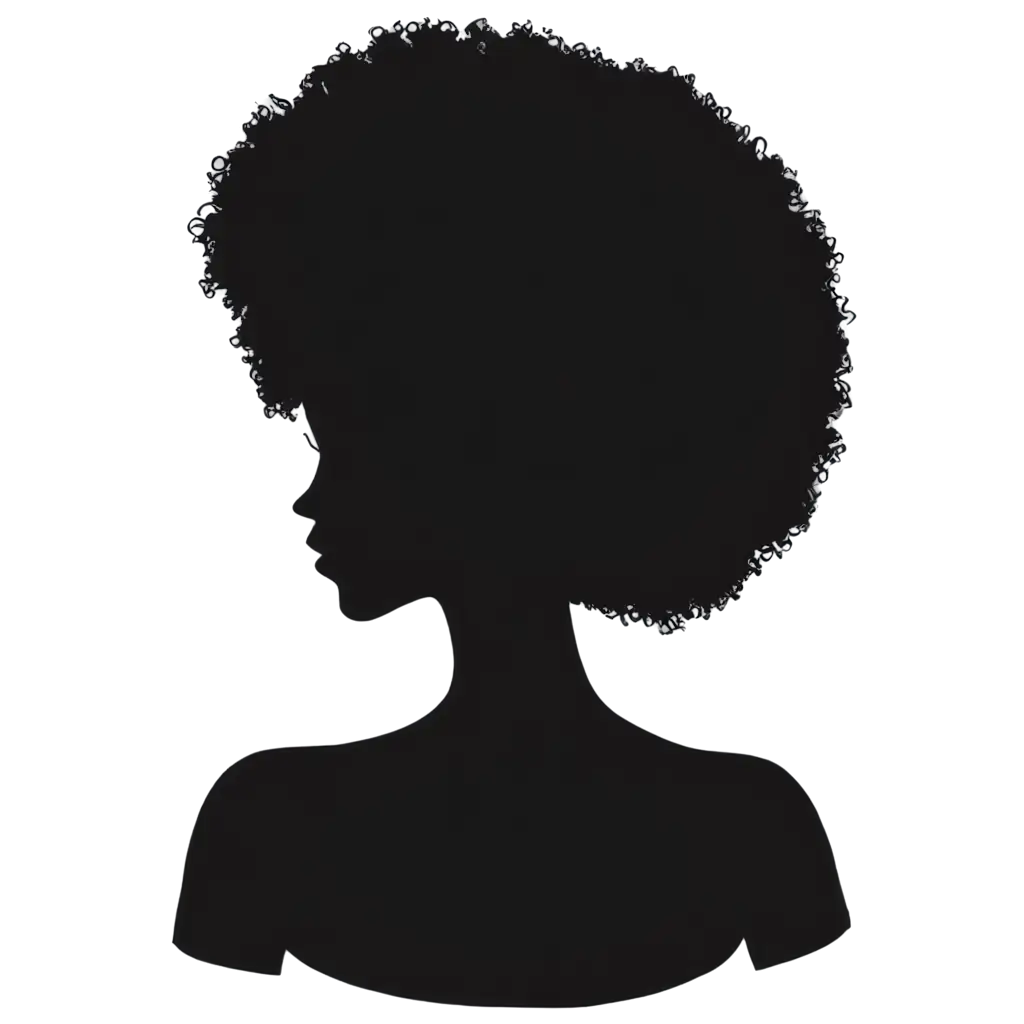 Afro-Barbie-Head-Silhouette-PNG-Image-Empowering-Representation-and-Style