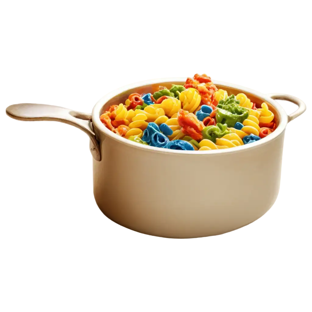 Rainbow-Pasta-in-a-Pot-PNG-Image-Vibrant-HighQuality-and-Transparent-Format-for-Various-Uses
