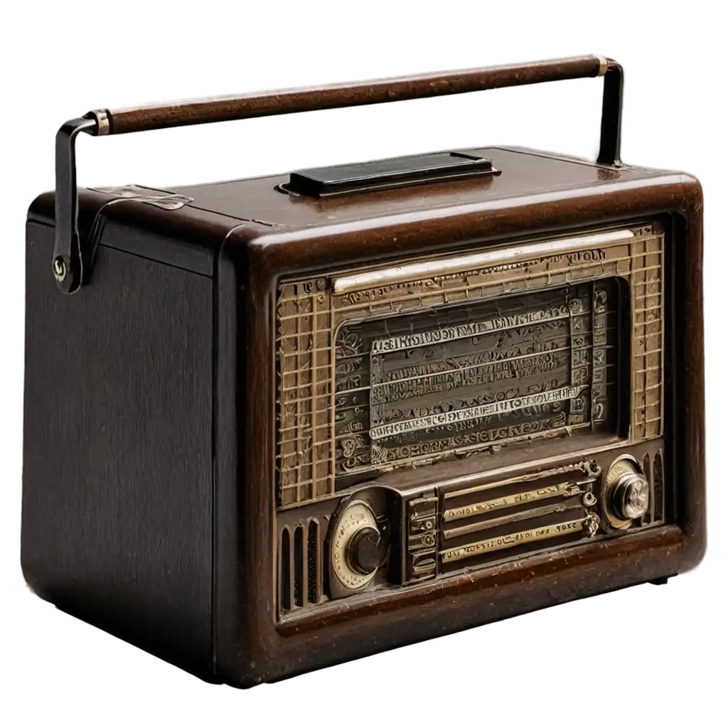 A CLASSIC VINTAGE RADIO