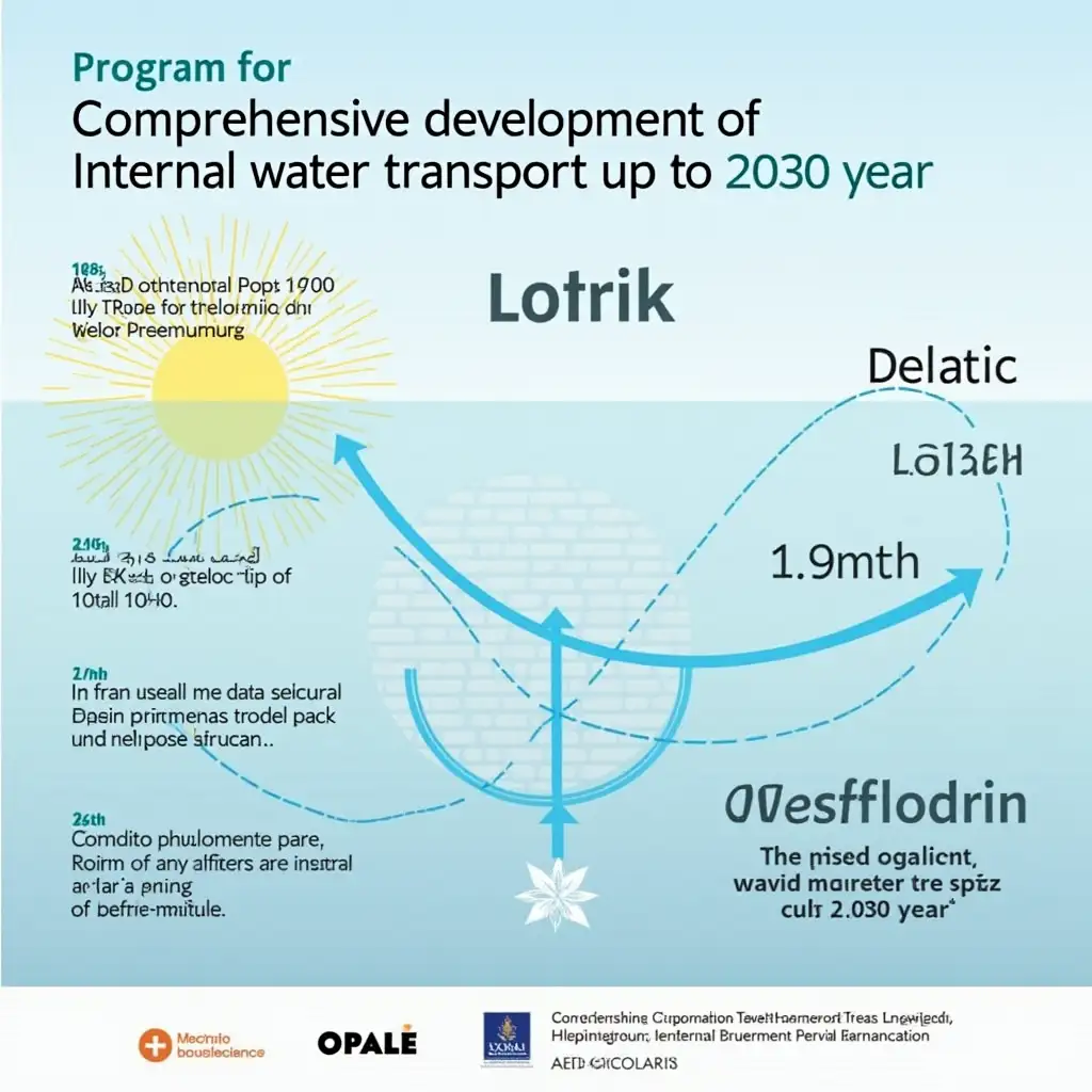 Program for comprehensive development of internal water transport up to 2030 year