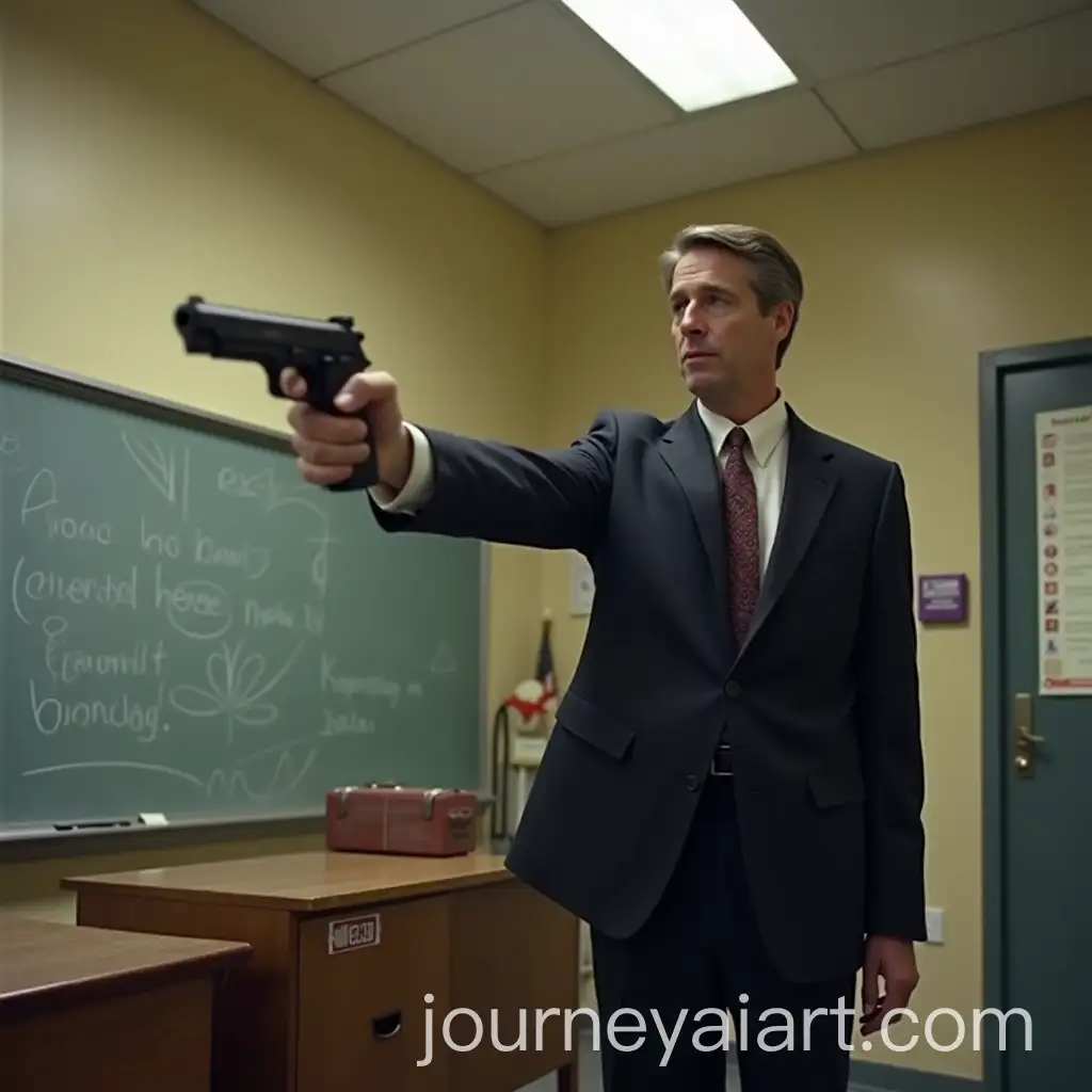 English-Teacher-Carrying-Pistol-in-School-Classroom