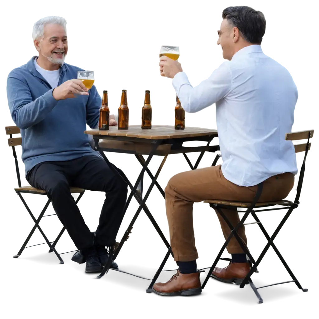 Father-and-Adult-Son-Toasting-with-a-Glass-of-Beer-PNG-Image