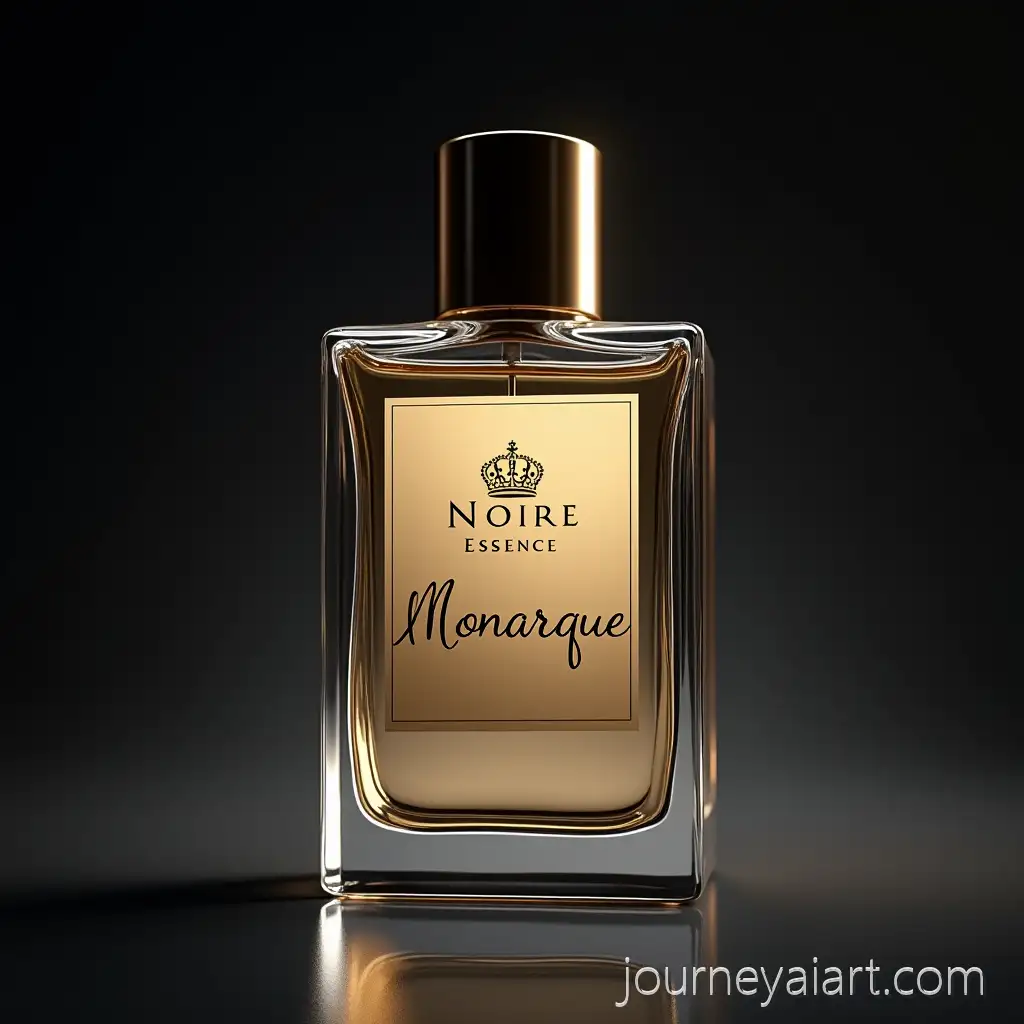 Luxury-Perfume-Bottle-with-GoldLuxury-perfume-bottle-designEmbroidered-Label-and-Royal-Crown-Design