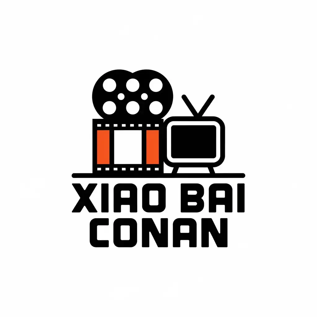 LOGO Design for Xiao Bai Conan Movie Television Theme for Entertainment Industry