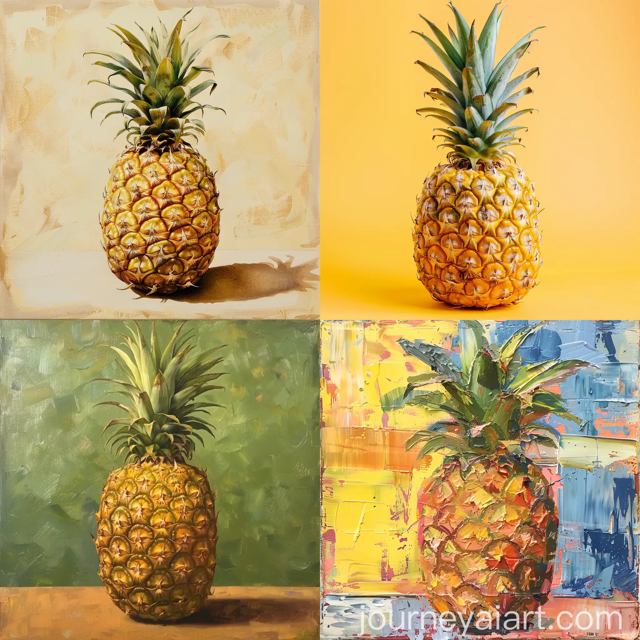 Vibrant-Pineapple-on-a-Colorful-Background