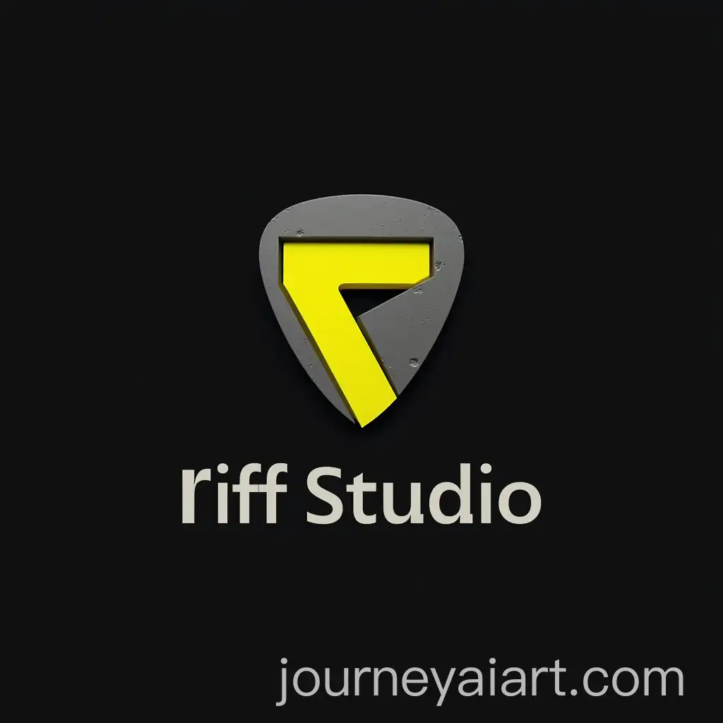 Modern-Urban-Industrial-Logo-Design-for-Riff-Studio-Music-Rehearsal-Space