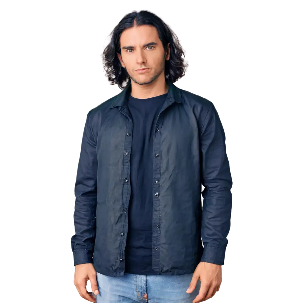 HighQuality-PNG-Image-of-a-Handsome-Man-in-Black-Jacket-and-Shirt