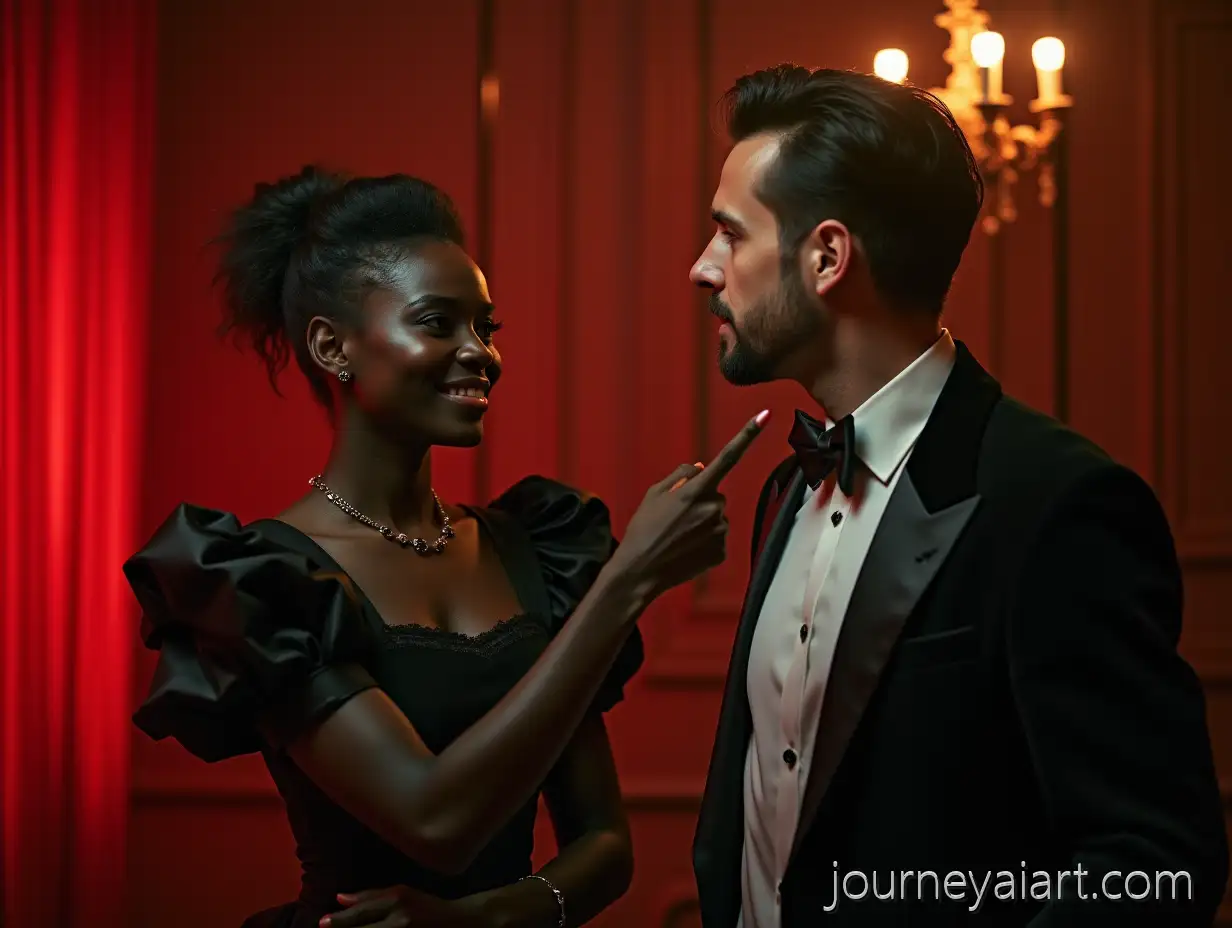 WeMocking-rich-man-partyalthy-Man-Mocking-Black-Maid-at-Lavish-Party