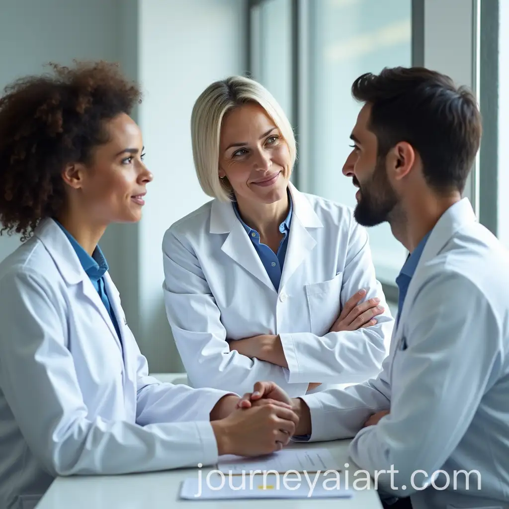 DermatologistAI-Image-Prompt-Expansion-Psychologist-and-Psychiatrist-Collaborating-in-a-Medical-Setting