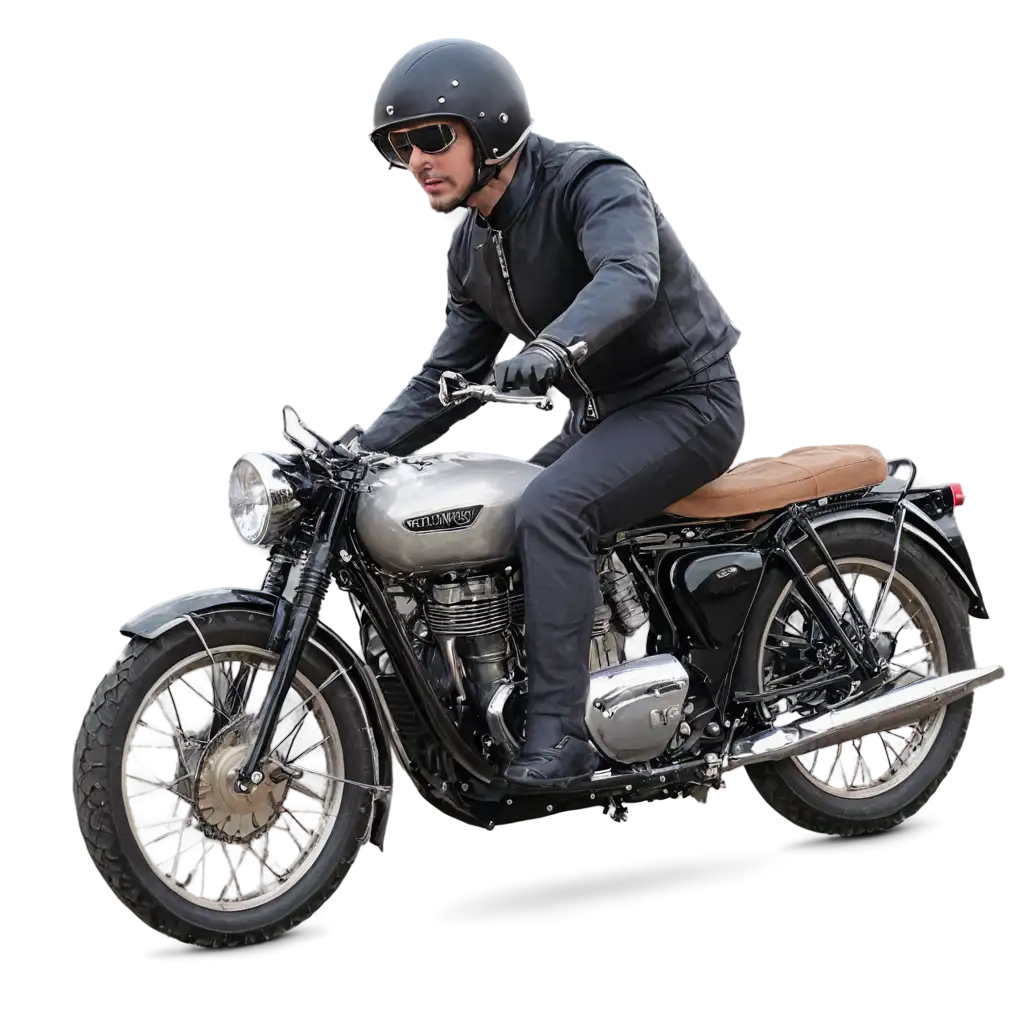 Vintage-Rider-Riding-on-Triumph-Bonneville-Motorcycle-PNG-Image