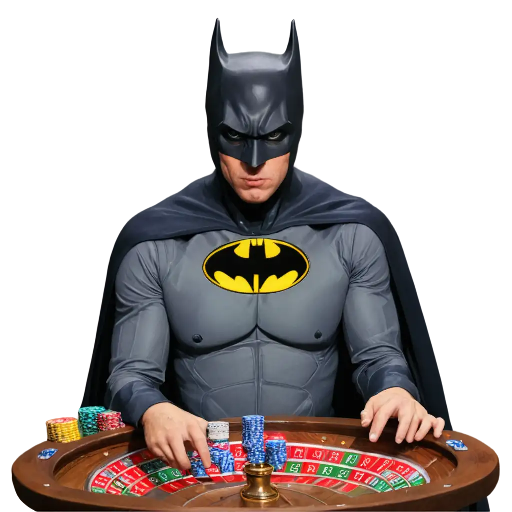 batman playing roulette