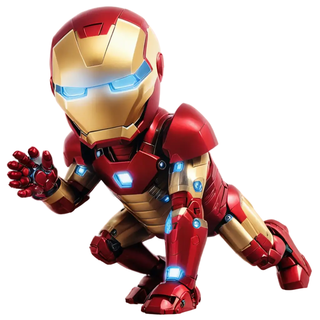 Cute-Ironman-PNG-Image-Adorable-Illustration-for-Digital-Art-and-Fan-Merchandise