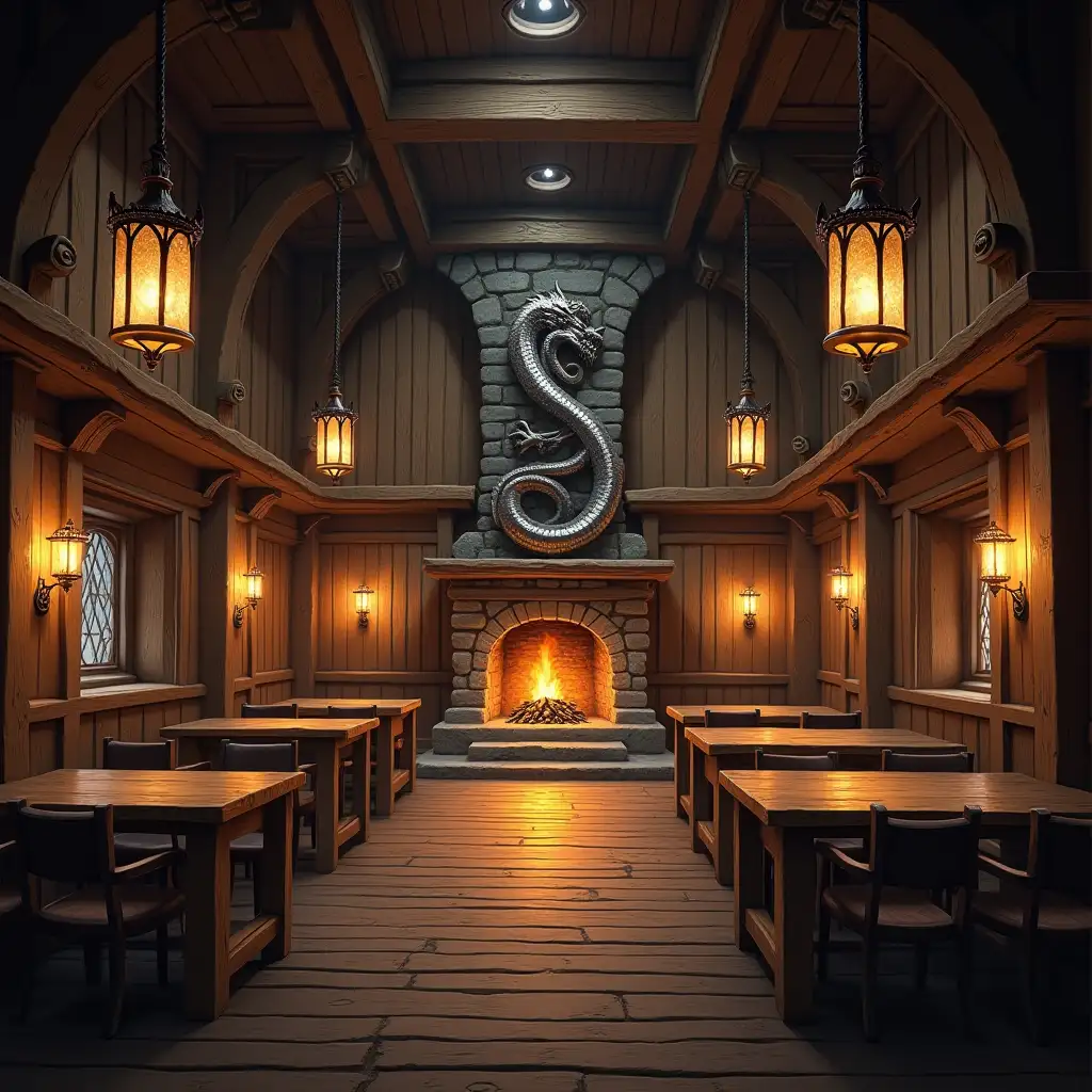 Interior-View-of-The-Silver-Dragon-Tavern-in-Aelibra-with-Rustic-Charm-and-Medieval-Details