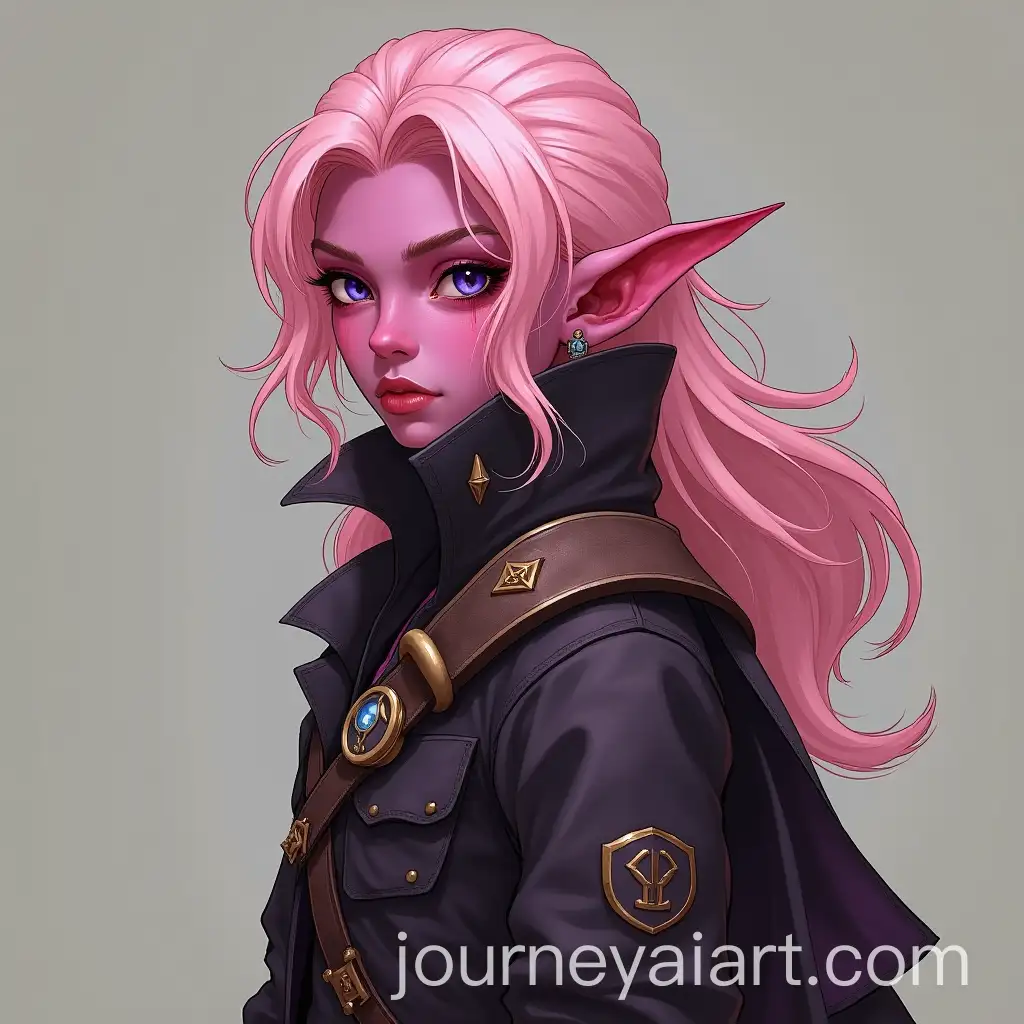 Tiefling-Rogue-Character-Sheet-with-Pink-Skin-and-Hair