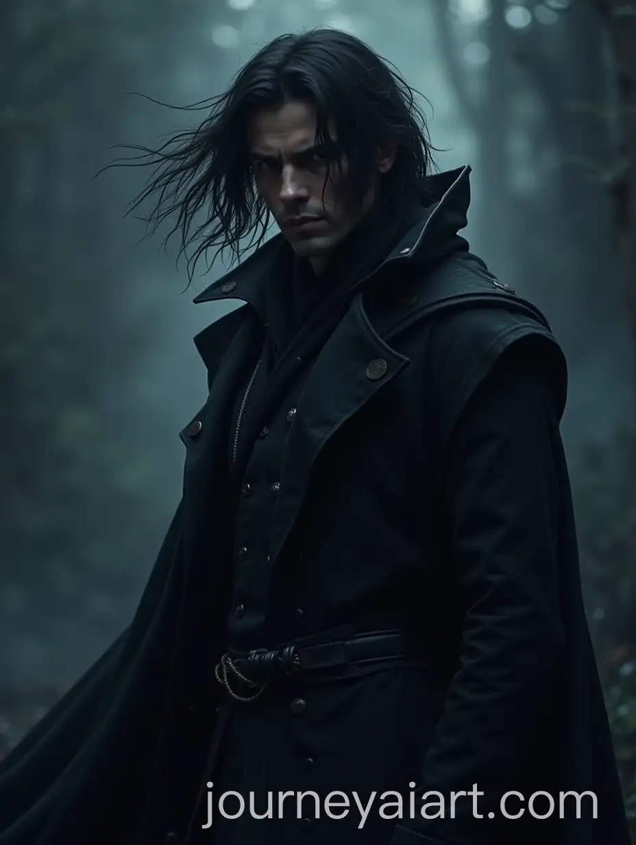 Dark-Hunter-Sorcerer-with-Black-Hair-and-Darkness-Powers