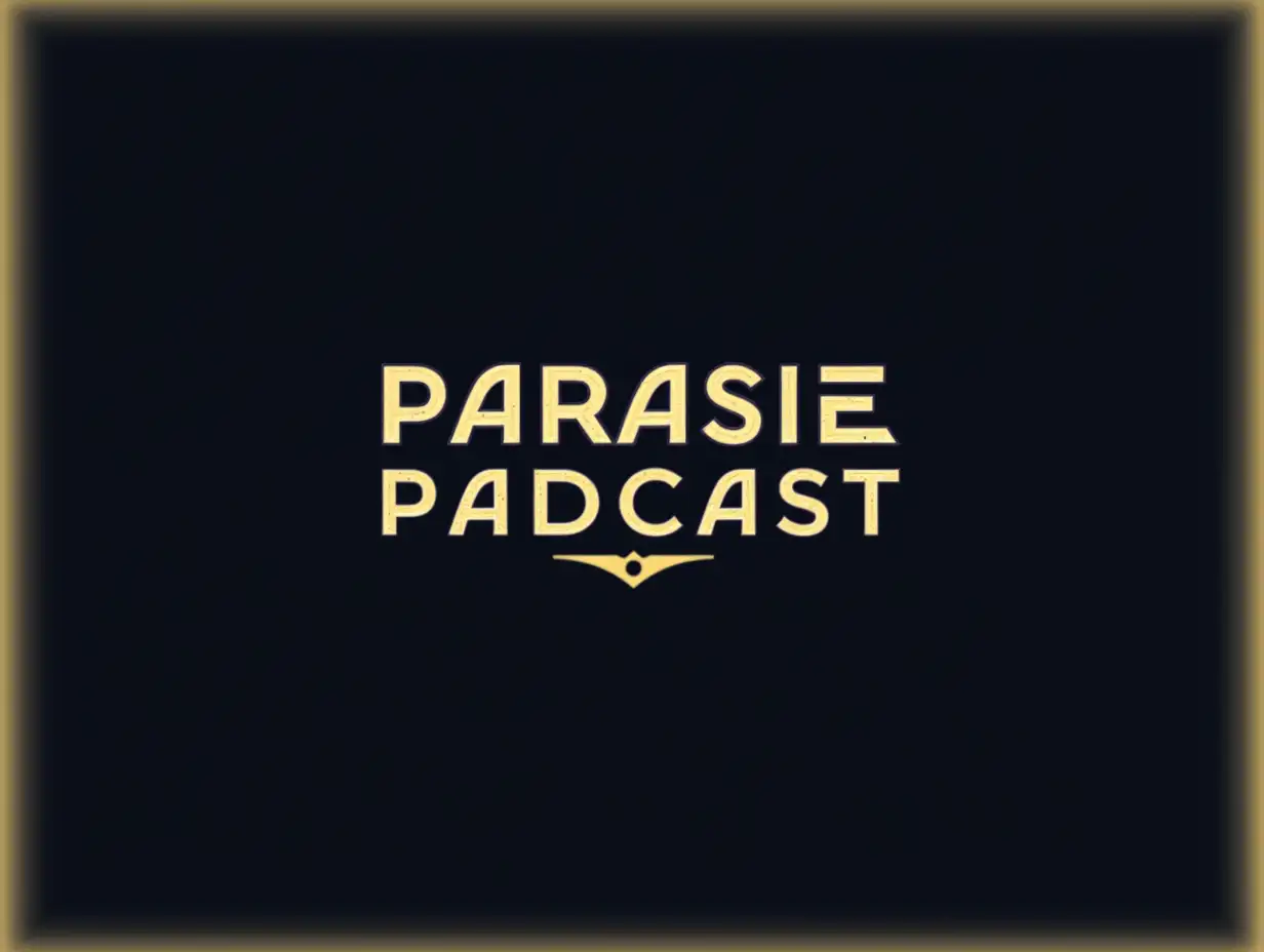 Creating a logo with the name PARASIE PADCAST