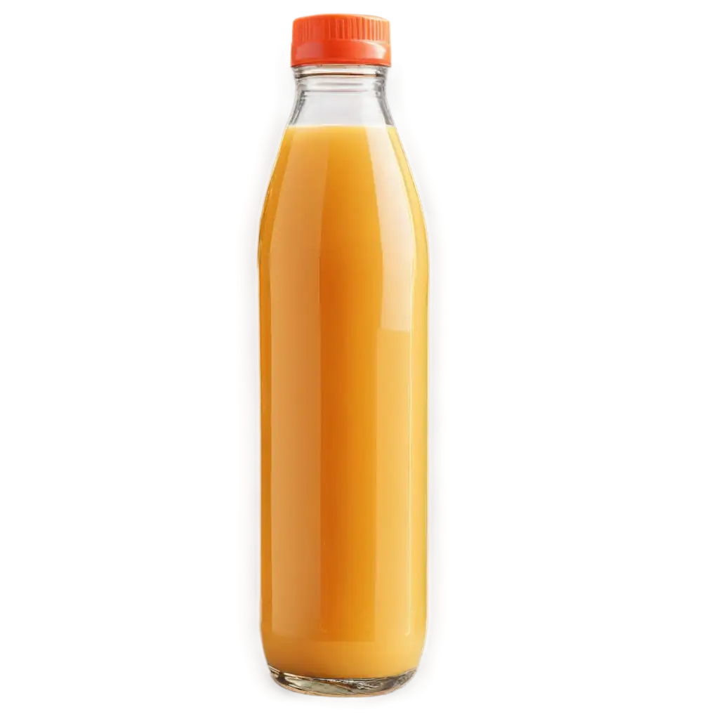 HighQuality-Transparent-PNG-of-a-Fully-Filled-Glass-Orange-Juice-Bottle