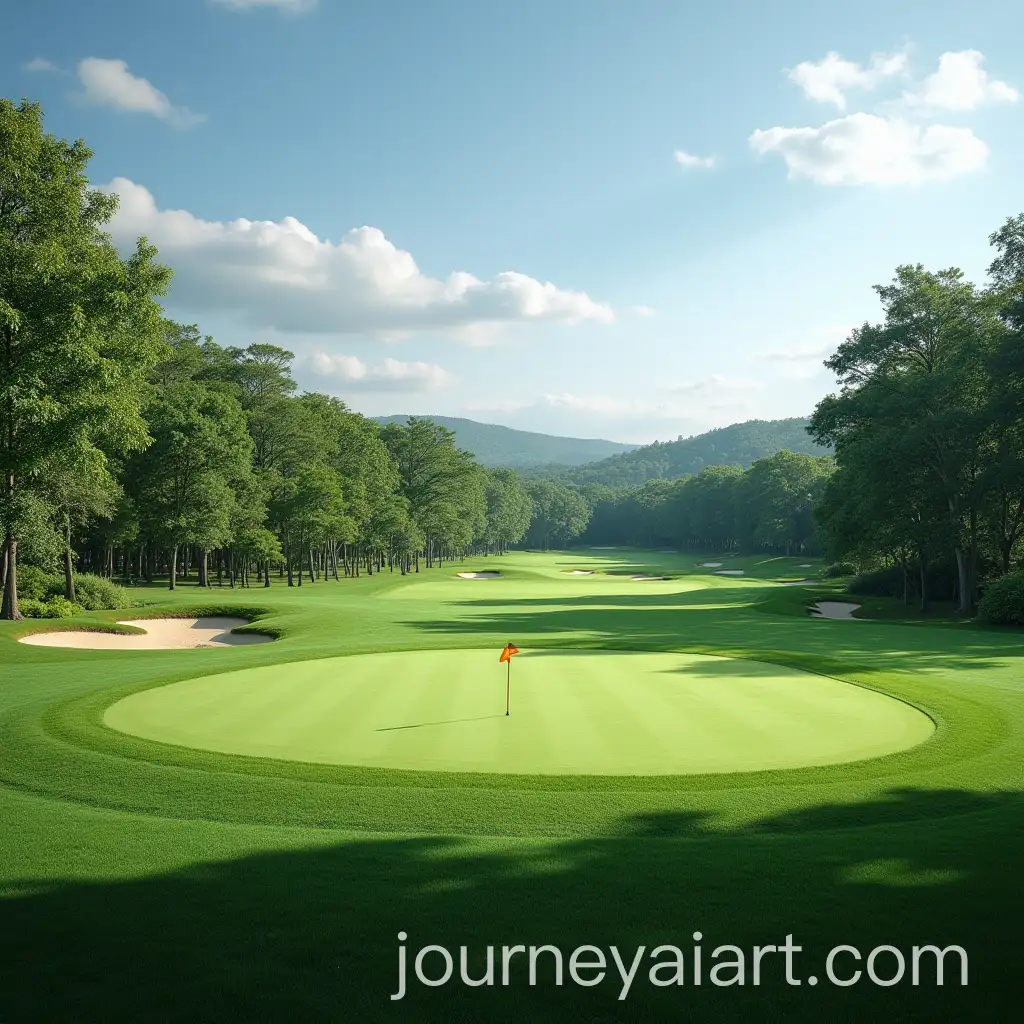 Scenic-Golf-Course-Landscape-with-Lush-Green-Fairways