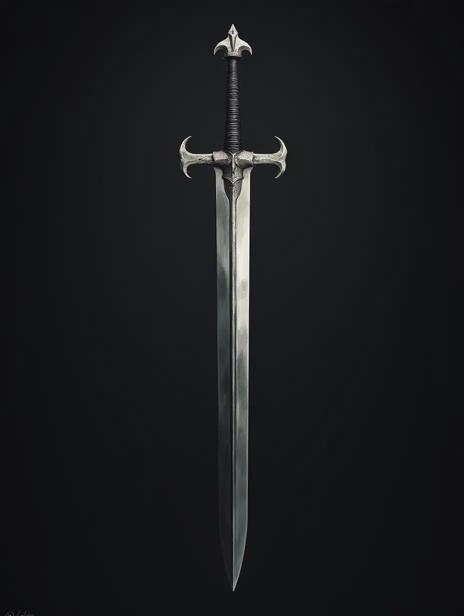 Steel sword