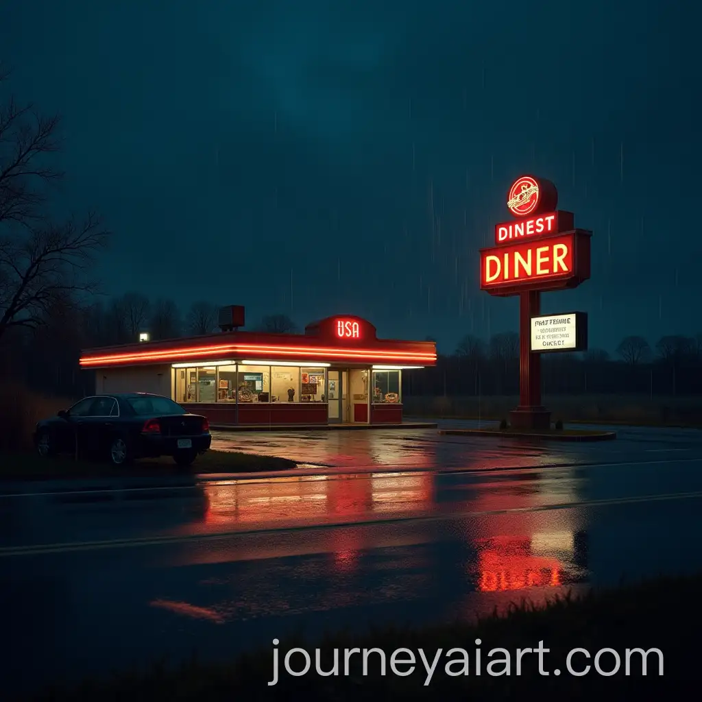 Rainy-Night-Diner-in-Midwest-USA