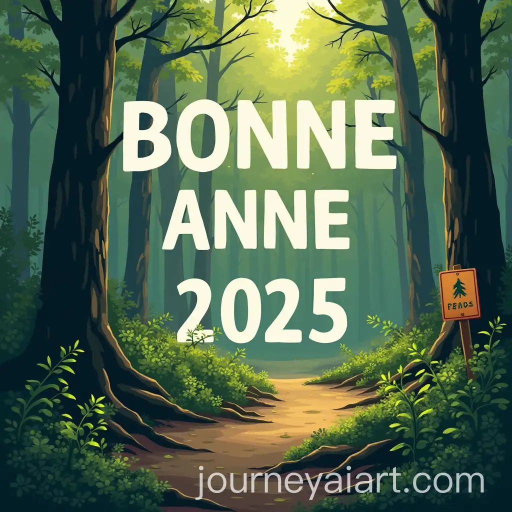 Forest-Landscape-with-Silva-Orienteering-Marker-and-BONNE-ANNE-2025-Text