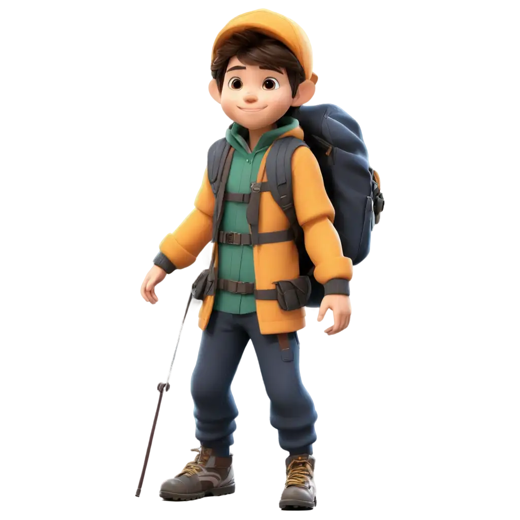 Adventure-Theme-PNG-Image-of-a-Boy-Animated-Character-in-Adventure-Clothes