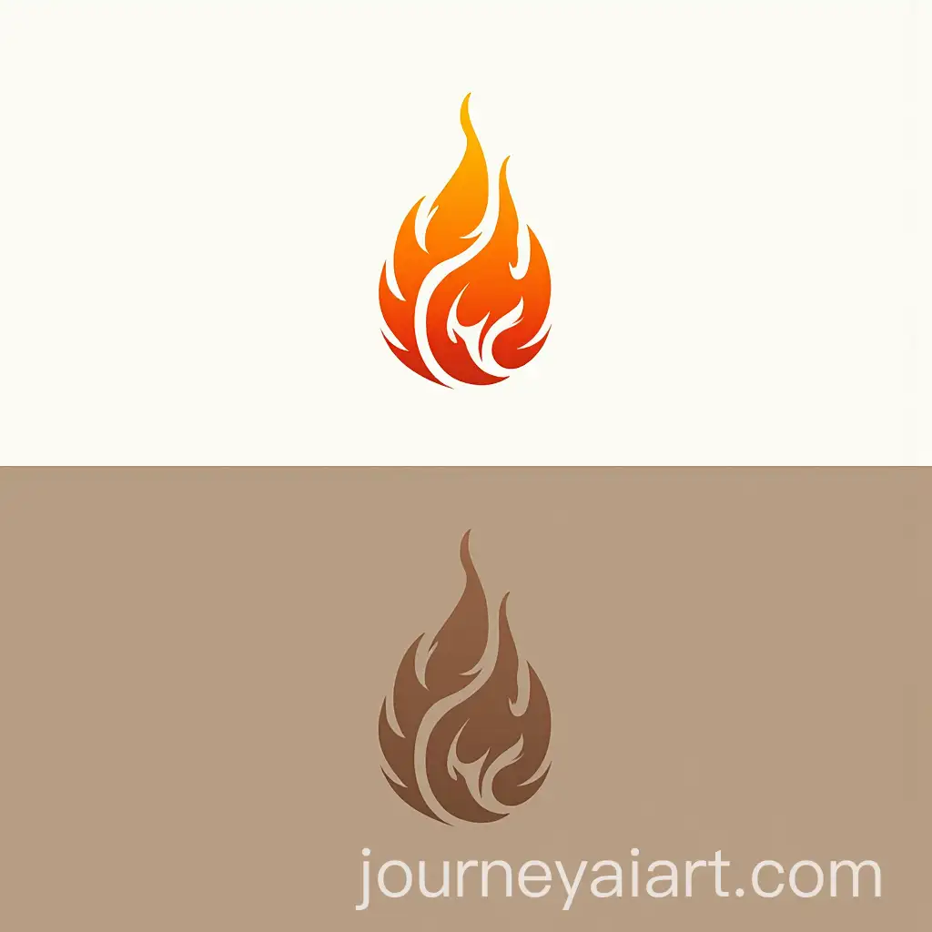 Logo-Design-for-Church-with-Symbolic-Fire-and-Modern-Typography