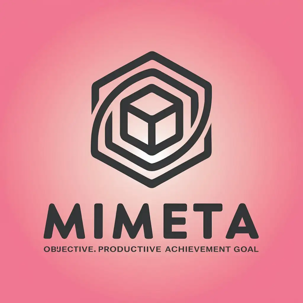 LOGO Design For Mimeta Vector Design with Objective and Productive Theme