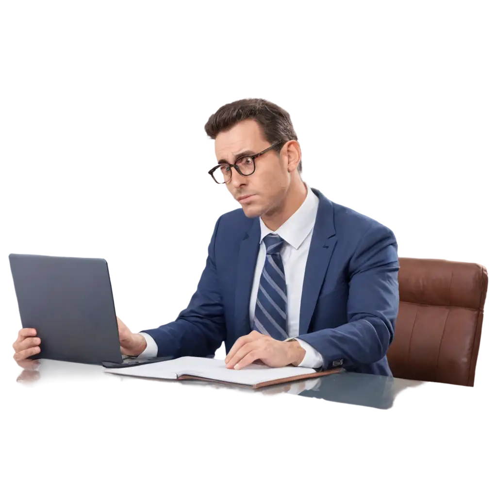 PNG-Image-of-a-Lawyer-at-the-Table-Professional-Legal-Scene-Rendered-in-High-Quality