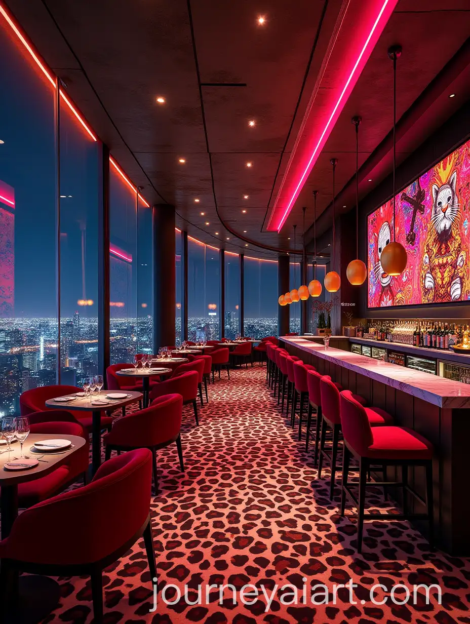 Luxurious-90s-Style-Bar-and-Caf-Interior-with-Leopard-Print-Theme-and-Modern-Touches
