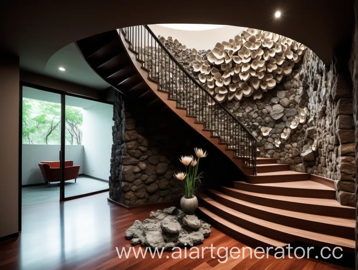 Unique-Staircase-Design-with-MineralInspired-Interior-Style