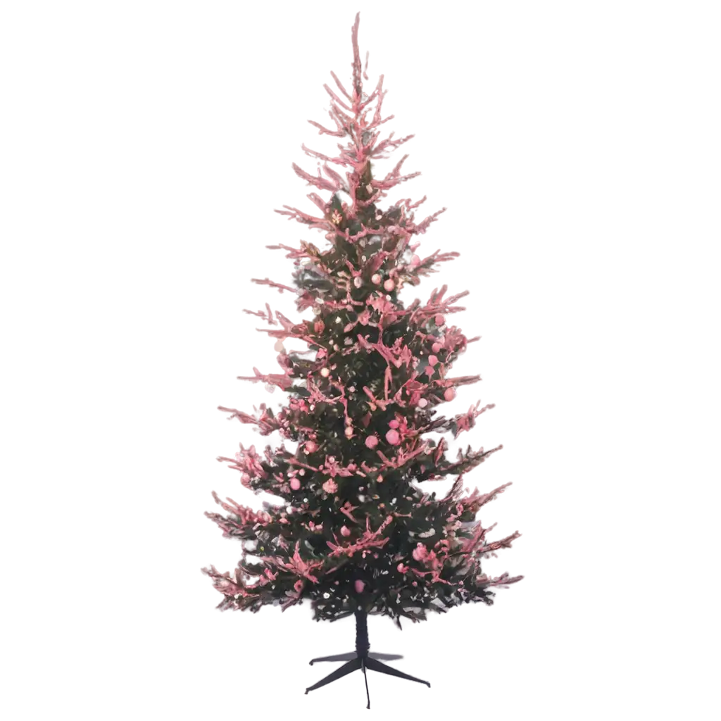 Stunning-Pink-Christmas-Tree-PNG-Image-for-Festive-Designs