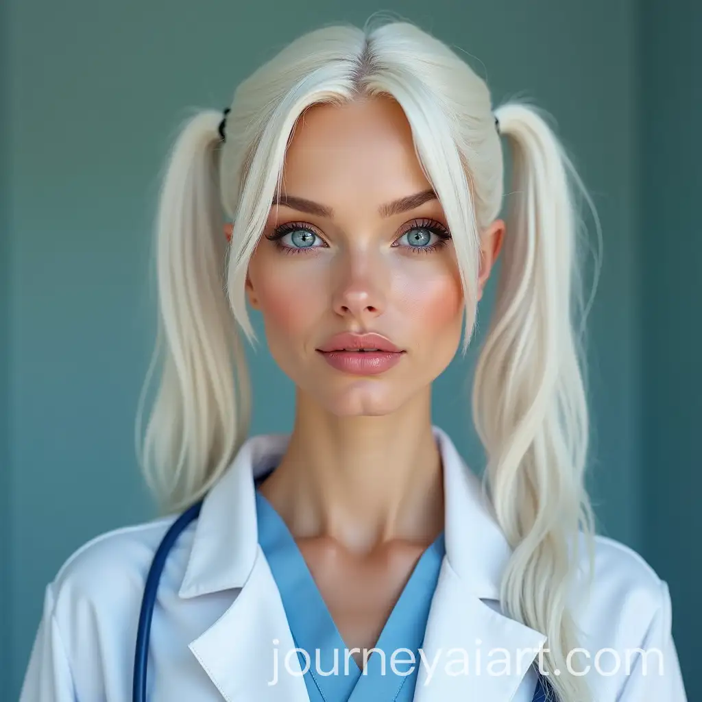 Pamela-Anderson-Inspired-Doctor-with-White-Hair-and-Bold-Features