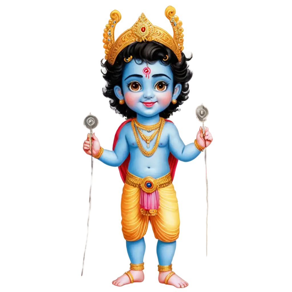 Cute-Krishna-PNG-Image-for-Vibrant-Religious-and-Artistic-Creations