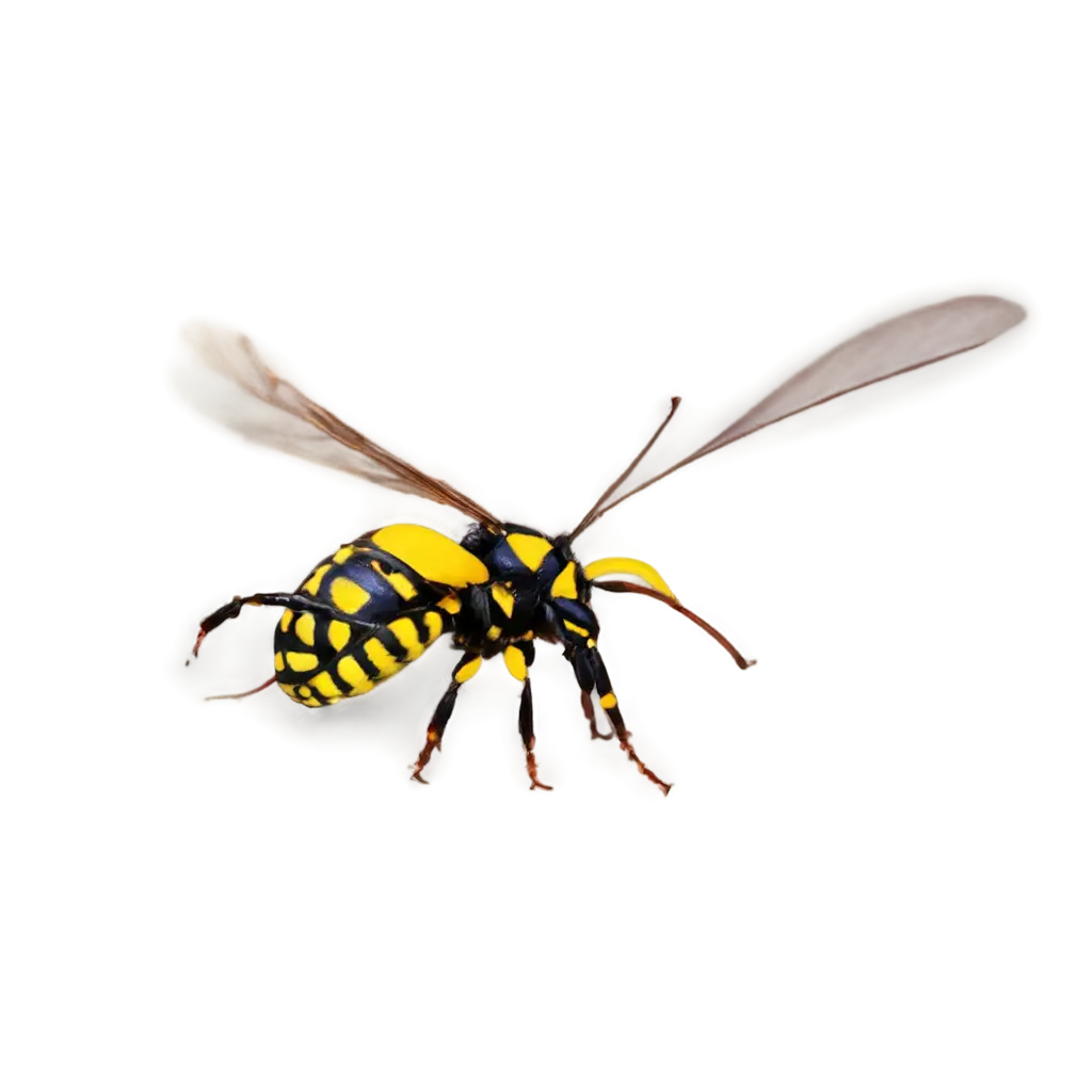 HighQuality-Wasp-PNG-Image-for-Versatile-Use-in-Digital-Projects
