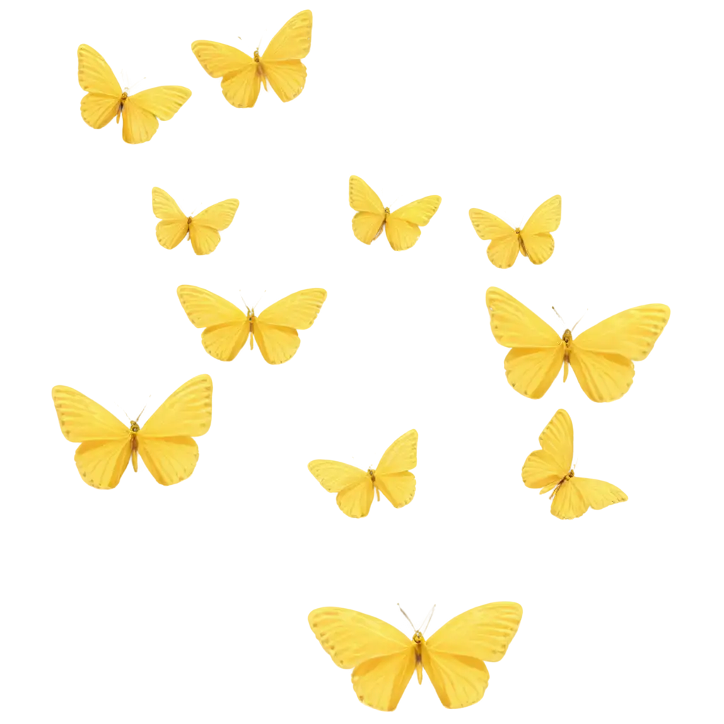 yellow butterfly