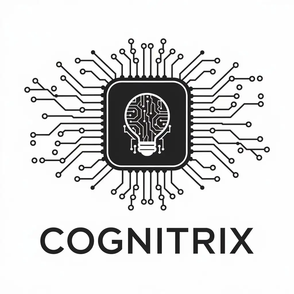 LOGO Design For COGNITRIX Electronics Quiz Theme