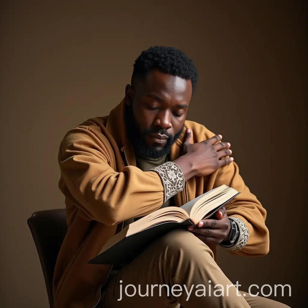 Nigerian-Man-Embracing-Books-in-a-Beautiful-Advertisement