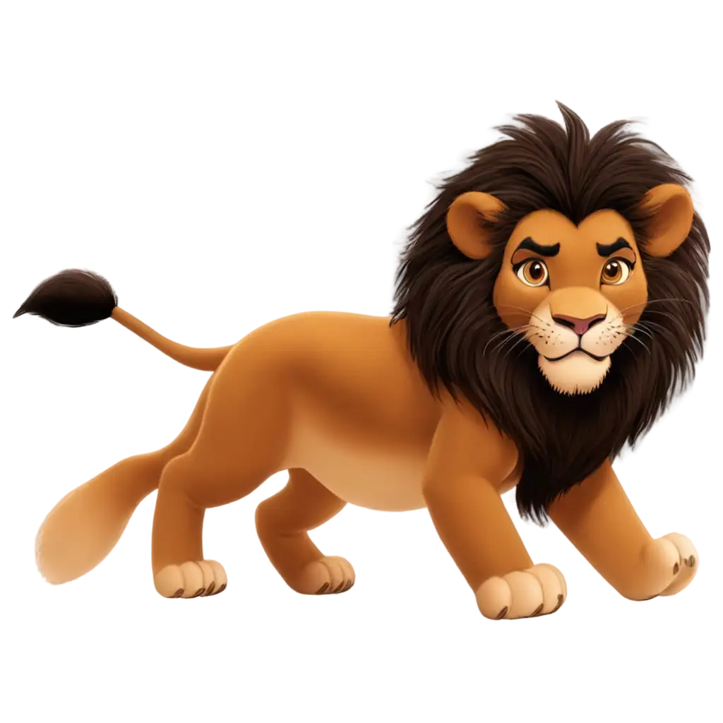 A story goes that in a dense jungle, there lived a little lion named Sheru. Sheru was mischievous but had a good heart. His only problem was - he had no friends. All the animals of the jungle were scared of him because they thought Sheru would harm them.