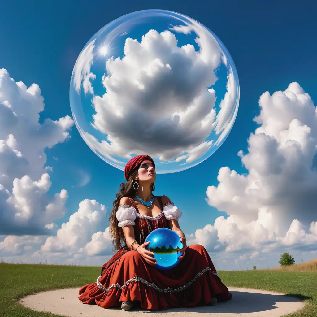 Gypsy-Fortune-Teller-Conjuring-Magic-with-Crystal-Ball