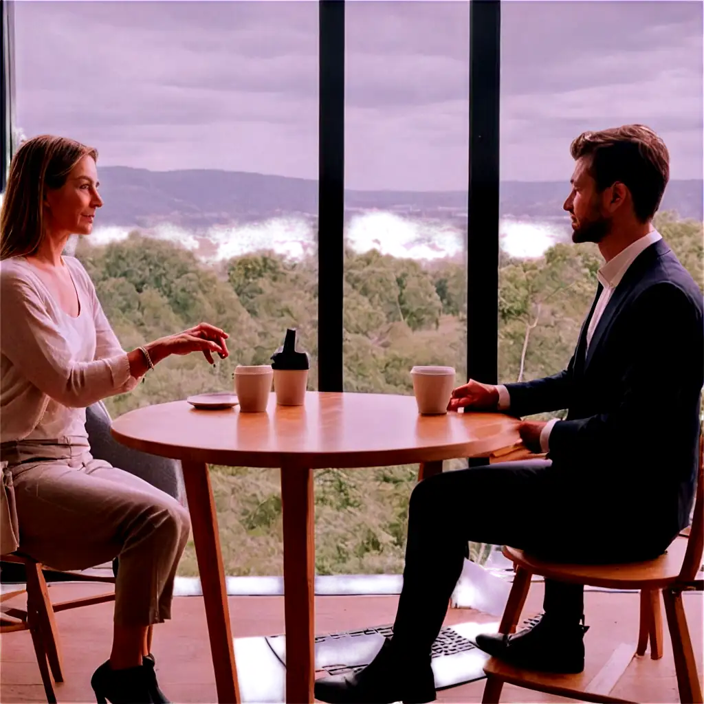 Couple-Drinking-Coffee-and-Looking-Outside-thePNG-Image-Usage-Scenarios-Window-PNG-Image-for-Relaxing-and-Cozy-Moments