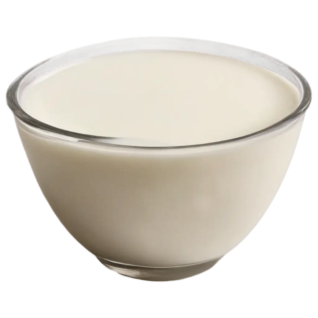 Transparent-Bowl-of-Milk-PNG-Image-for-Versatile-Digital-Use