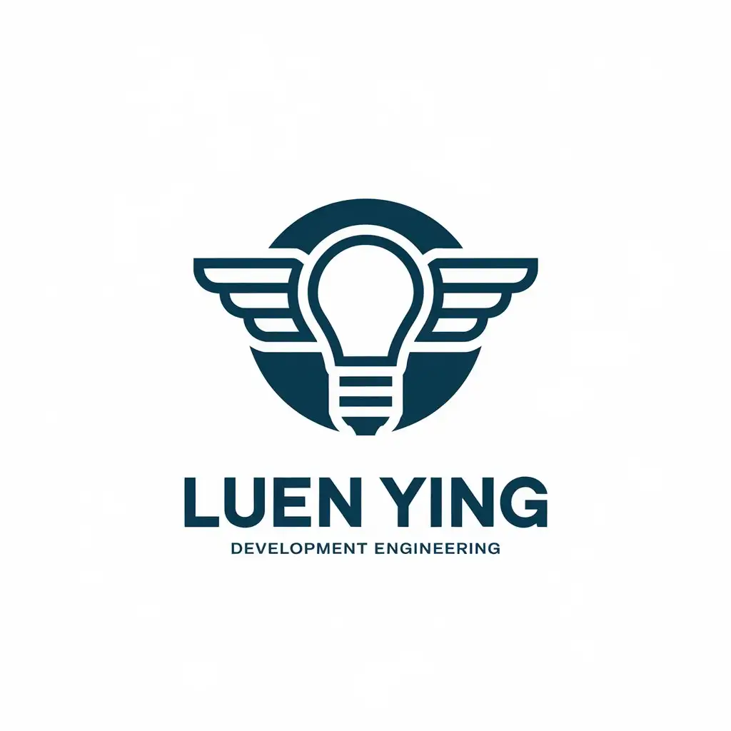 LOGO Design for Luen Ying Development Engineering with Clear Background for Tech Industry