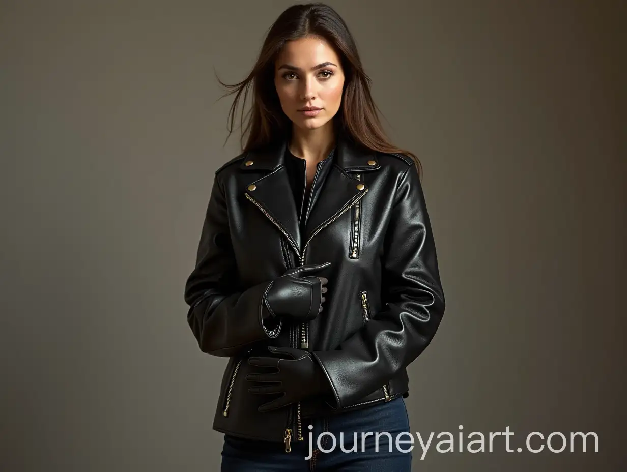 ConfidentAI-Image-Prompt-Expansion-Woman-in-Leather-Outfit