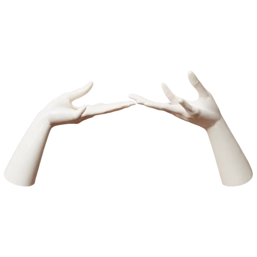 Enhance-Your-Online-Presence-with-a-HighQuality-PNG-Image-of-Two-White-Sculpture-Hands-Holding-Something