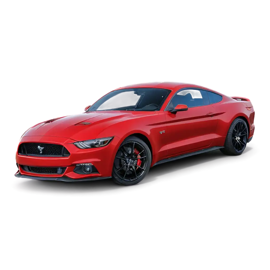 Red-Mustang-GT-PNG-Image-Sleek-Design-for-HighQuality-Visuals