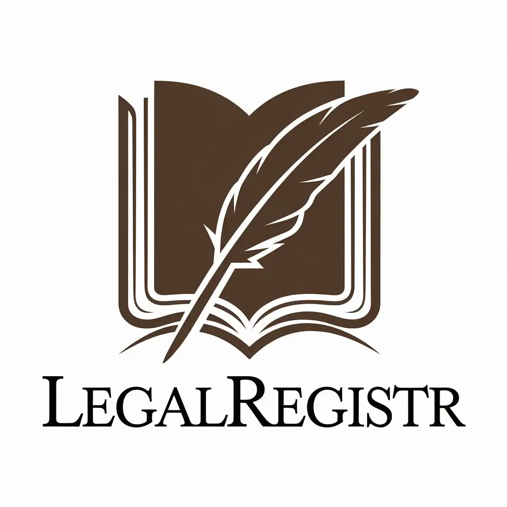 LOGO-Design-for-LegalRegistr-Elegant-Book-and-Quill-with-a-Modern-Twist-for-the-Legal-Industry