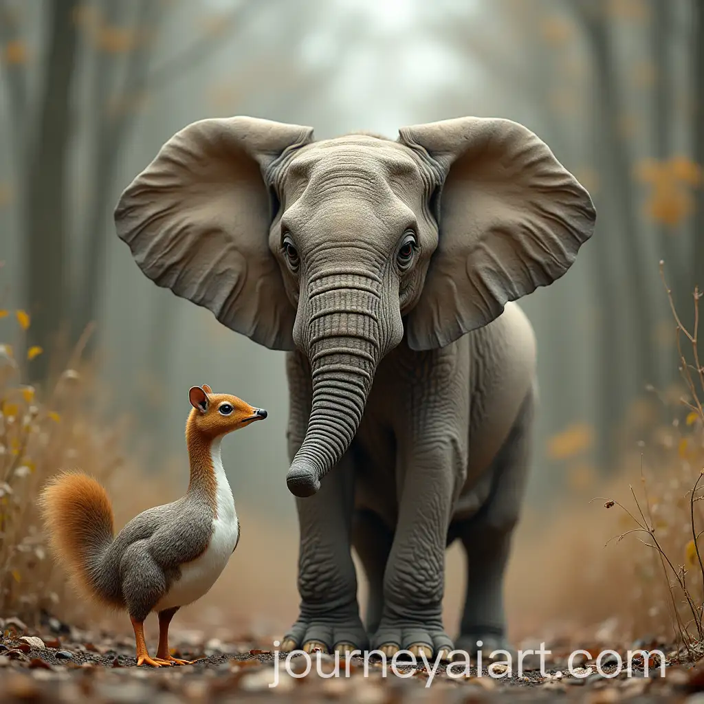 Hybrid-Squirrel-Elephant-Goose-Illustration