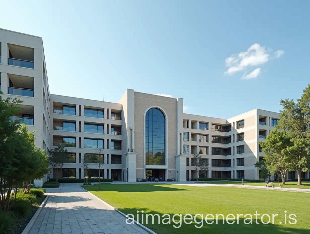 Modern-Technical-University-Campus-with-Six-Buildings