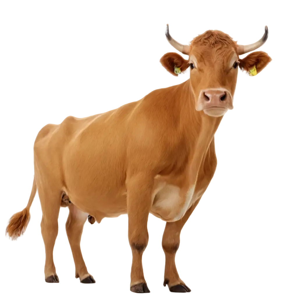 Graceful-Cow-PNG-Image-Capturing-Serenity-and-Natural-Beauty